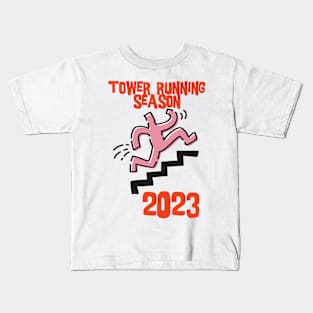 Tower Running Season Kids T-Shirt